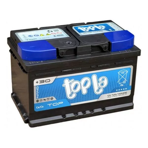 TOPLA TOP 75Ah 720 А R+