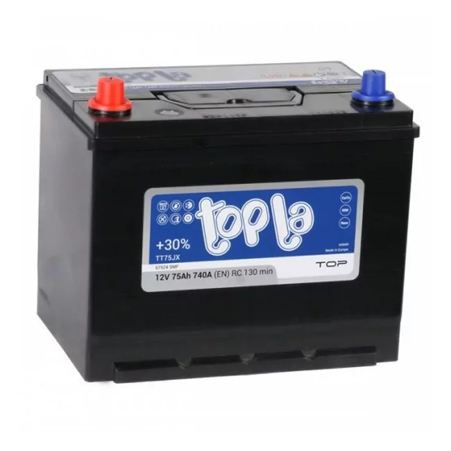 TOPLA TOP JIS 75 Ah 740 А L+