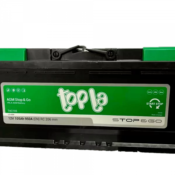 Topla AGM 105Ah 950A