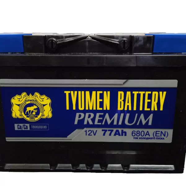 Тюмень PREMIUM 77Ah 680A R+
