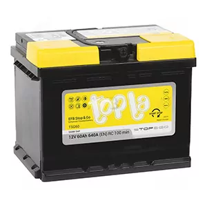 TOPLA EFB Stop and Go 60Ah 640 A