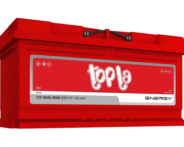 TOPLA ENERGY 92 Ah 800 А