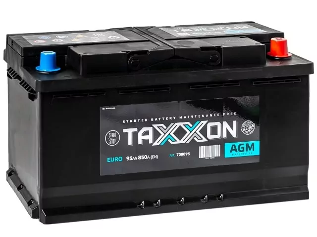708095_TAXXON_009562_(Euro)-min Аккумулятор Taxxon AGM 95Аh 850А R+