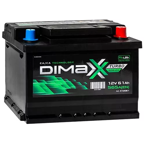 Аккумулятор Dimaxx 61Аh 565А R+