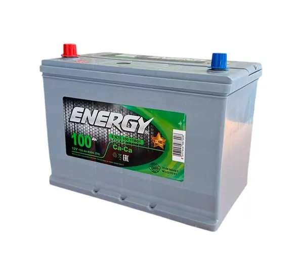 Аккумулятор ENERGY Asia 12V 100Ah 830A L+