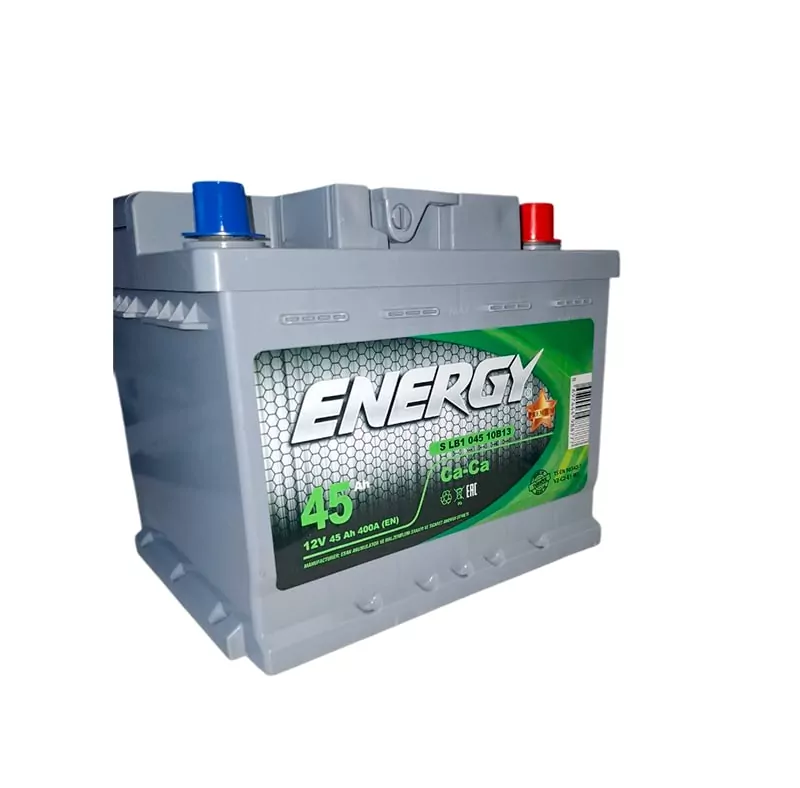 45-min Аккумулятор ENERGY 12V 45Ah 400A R+