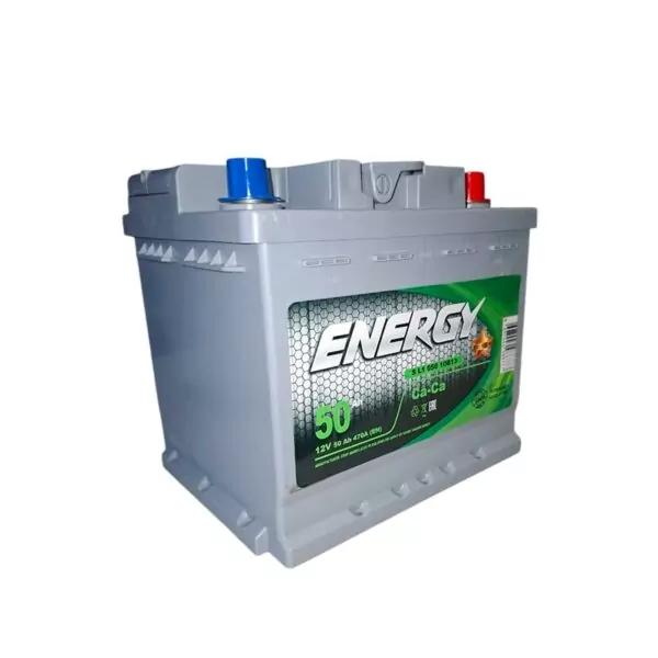 Аккумулятор ENERGY 12V 50Ah 470A R+