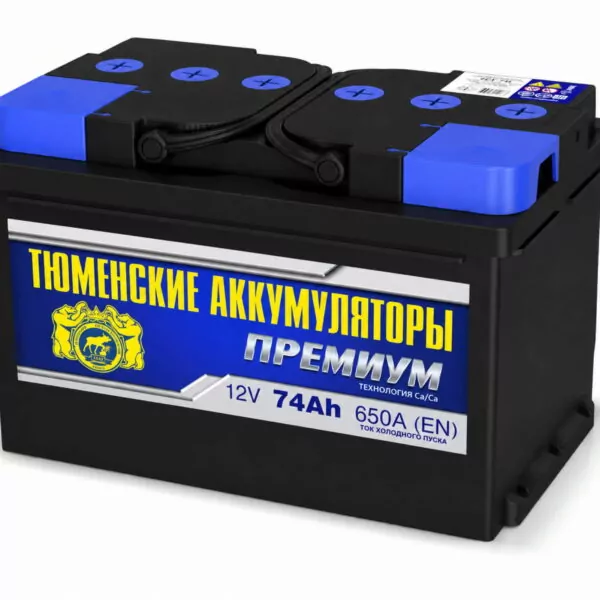 Аккумулятор Тюмень 74Ah 650A